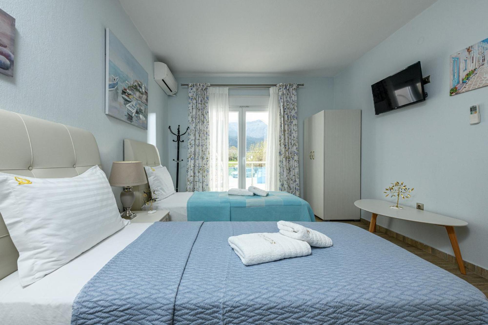 Stratos Deluxe Apartments Skala Potamia  Zimmer foto